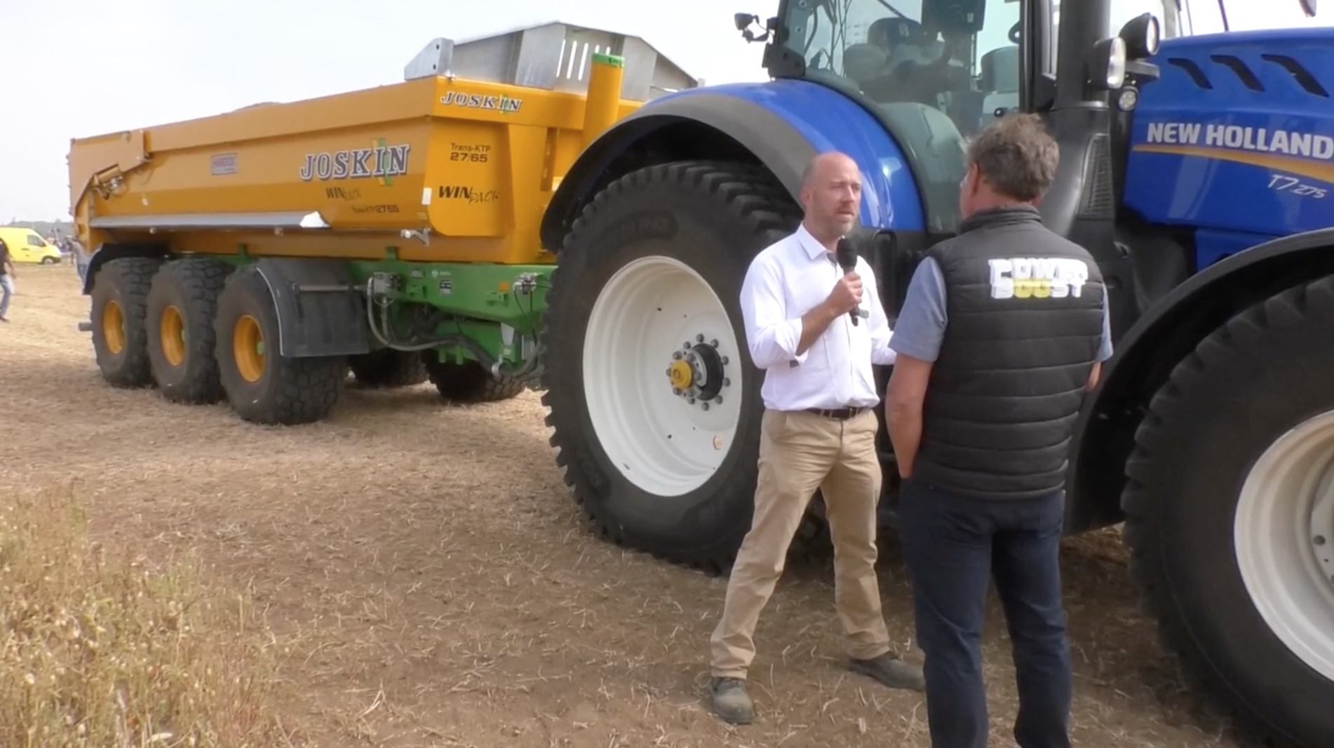 New Holland : Comment fonctionne le système intelligent de freinage de remorque !