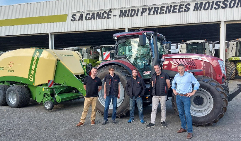  Cancé Midi-Pyrénées-Moissons et Argo France développeront un Tracto Center McCormick  