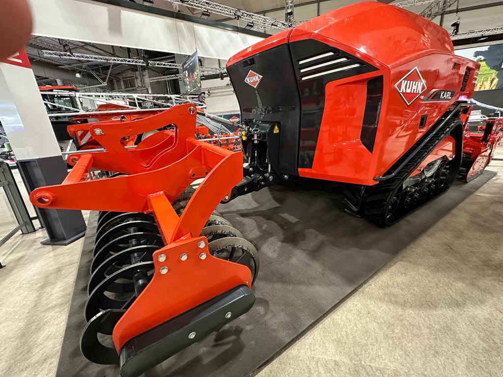 Kuhn dévoile son tracteur autonome à l’Agritechnica